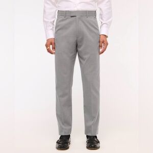 A&F Collins Slim Suit Pant - Light Gray (34x34)